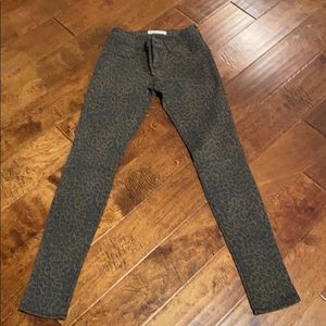 Leopard jeggings